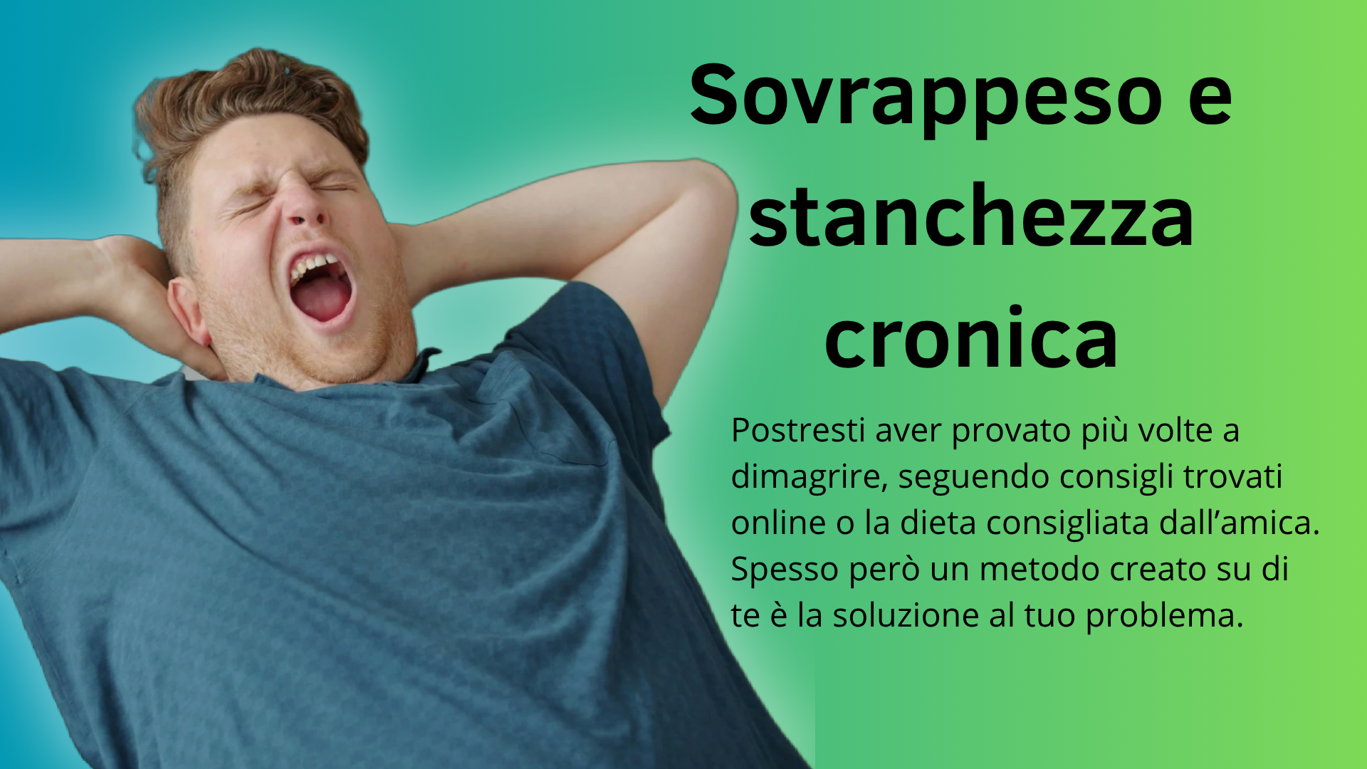 Bruno Pavan Nutrizionista a Scorzè 4 stanchezza cronica e sovrappeso